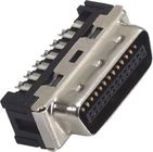 мужское соединителя SCSI 1.27mm cen типа сопрягающ с 6321/6321M полиэстер бронзы светомассы 50 штырей