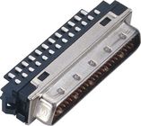 бронза светомассы полиэстера соединителя 68pins SCSI 1.27mm мужская D типа