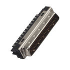 бронза светомассы полиэстера соединителя 68pins SCSI 1.27mm мужская D типа