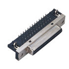 Au или Sn D типа мужской раковины соединителя SCSI штыря тангажа 68 1.27mm сопрягая над Ni