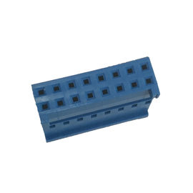 "T"Type Connector Wire To Board 2.54mm Pitch Connector Housing 2*8P PBT Blue ROHS