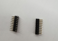 2,00 mm, 2.0AMP, соединитель заголовка Pin, PA9T, прямоугольный, черный, ориентированное на заказчика.