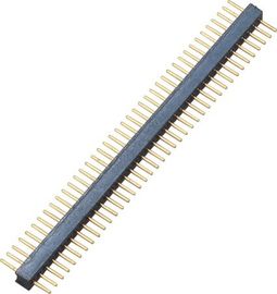 Тангаж WCON 1.27mm вокруг соединителя длины 8.1mm высоты 2.2mm строки 1*40P заголовка Pin одиночного прямого
