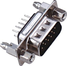 Тип латунная 3.0AMP настоящая оценка ROHS разъем-вилки PBT Pin строки 9 D- WCON 180°DIP ПОД двойной