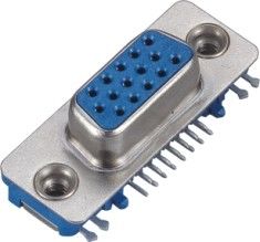 Тип 15 синь WCON d контактного сопротивления 500V AC/DC контактного разъема 25mΩ максимальные/черный