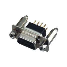 Тип латунная 3.0AMP настоящая оценка ROHS разъем-вилки PBT Pin строки 9 D- WCON 180°DIP ПОД двойной