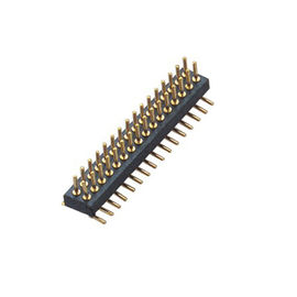 Тангаж WCON 1.27mm вокруг соединителя длины 8.1mm высоты 2.2mm строки 1*40P заголовка Pin одиночного прямого