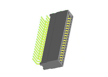 Лудить черноты пальца PBT золота соединителя компьютера СЛОТА WCON WCON 2.54mm прямой/прямоугольный